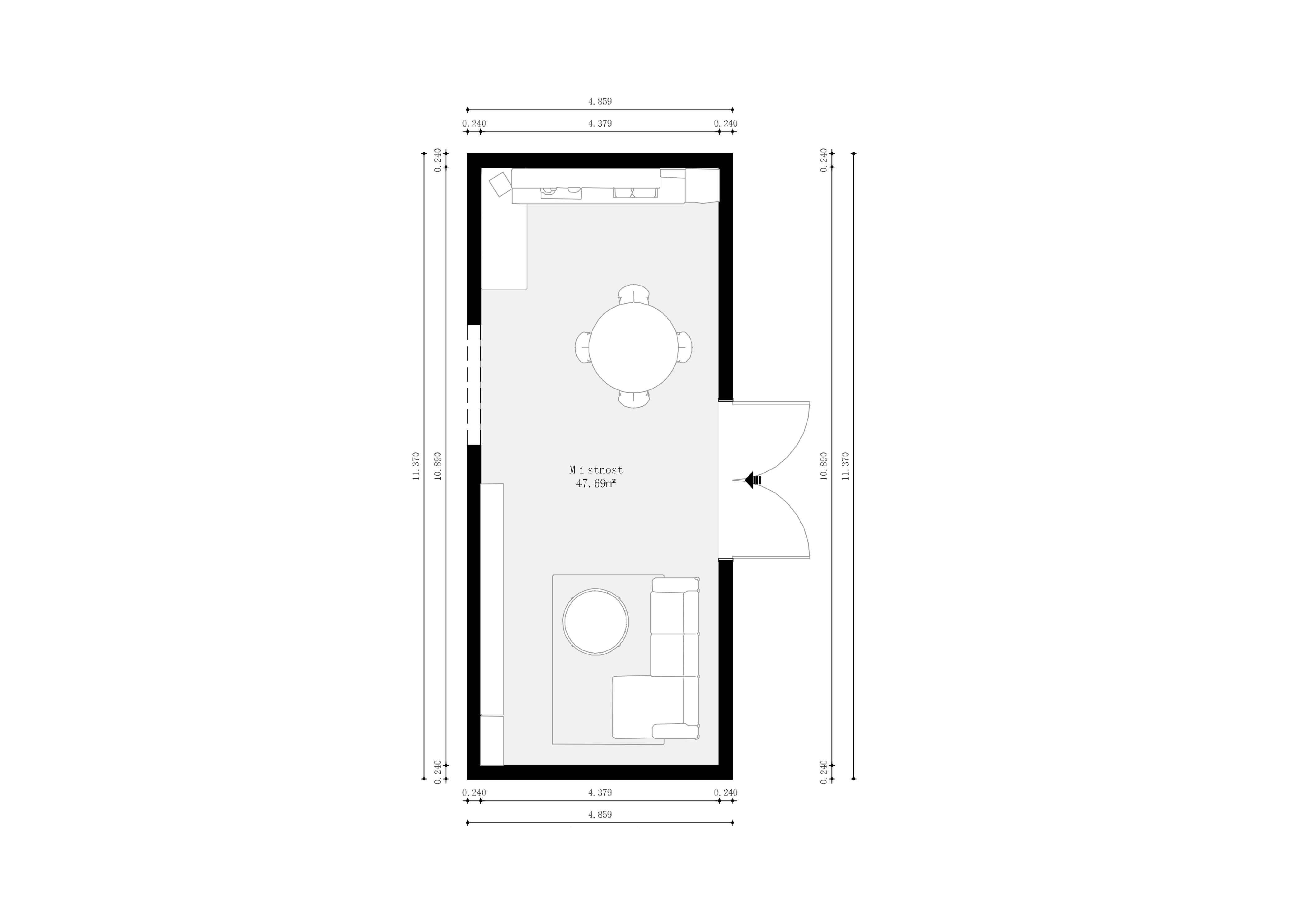 2DFull House Planj
